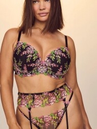 [세트]빅토리아 시크릿 DA-홑겹 레이스 발코넷 브라와 떵팬티