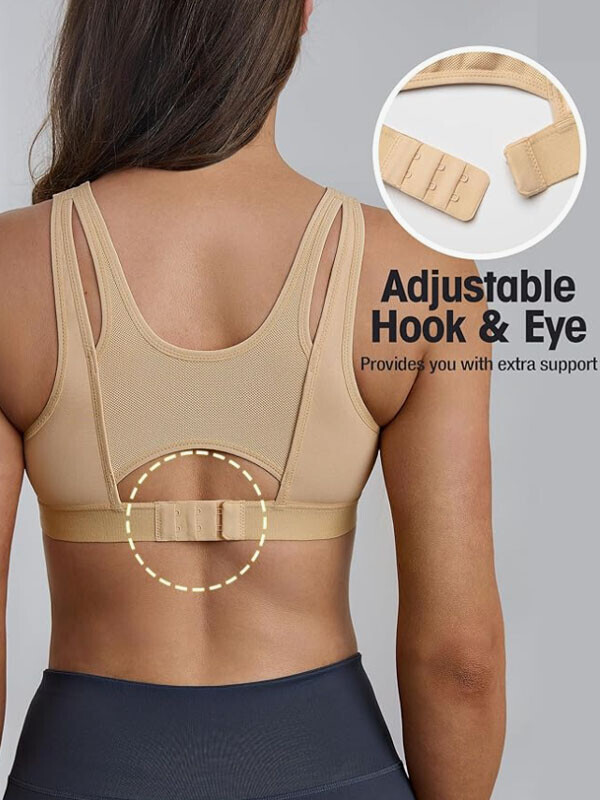 새로운 스타일의 와이어없고 가슴을 많이 감싸주는 강한 스포츠 브라