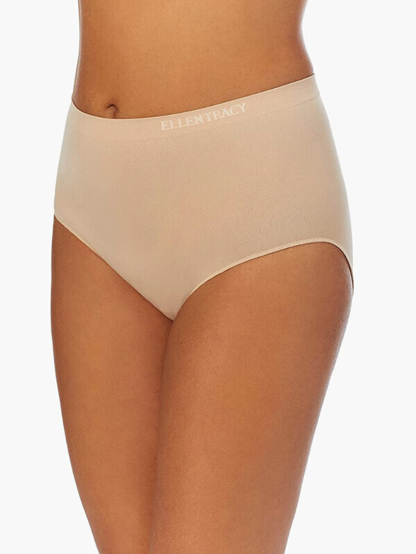 세이브돈(savdon),[95-145/4장 묶음]Ellen Tracy Essentials Womens Seamless Briefs 4-Pack Panties