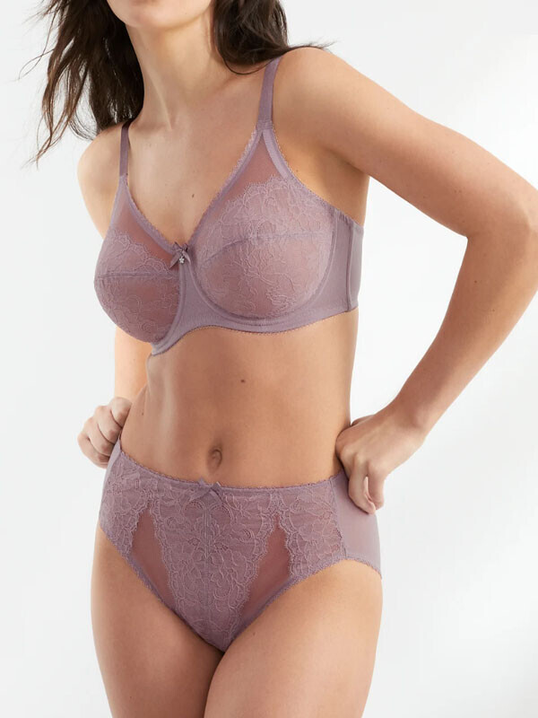 세이브돈(savdon),[세트]Wacoal: Retro Chic Full Figure Underwire Bra & Hi-Cut Brief