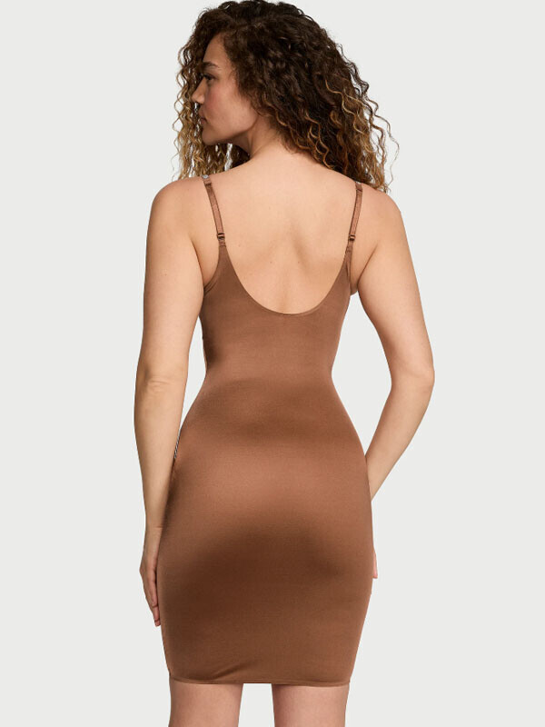 Victorias Secret Shine Strap Smoothing Slip Dress
