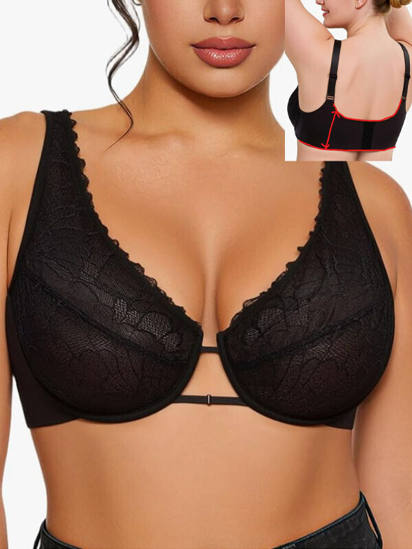 섹시 레이스 미니마이져 보정 브라