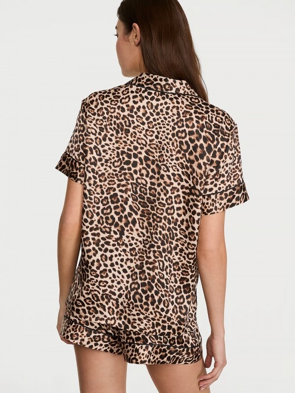 [세트] Victorias Secret Signature Satin Short Pajama Set