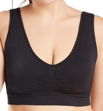 세이브돈(savdon),[70~95/ 3장 묶음]ONine Seamless Sports Bra 3-Pack Women's Wireless Sports Bras Yoga Bra for Large Bust with Removable Pads