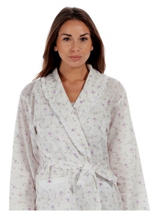 세이브돈(savdon),The 1 for U Womens Robe Housecoat 100% Cotton Abigail